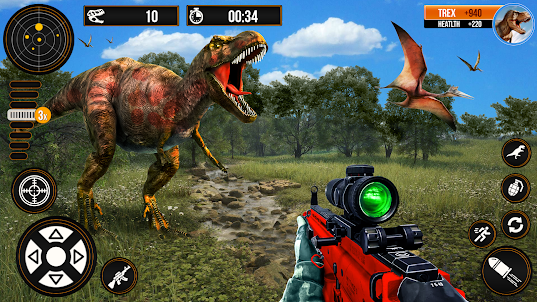 Игры Охотник на динозавров