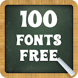 100 Fonts Free icon