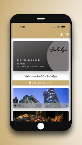 Android application Indulge Malaysia screenshort
