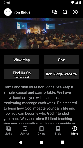 Iron Ridge Church Screenshot 3 - AppWisp.com