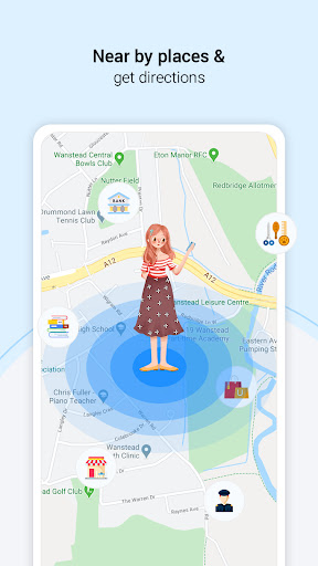 GPS Navigation: Map Directions Screen 2