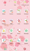 screenshot of NewYear Plum Blossoms Theme