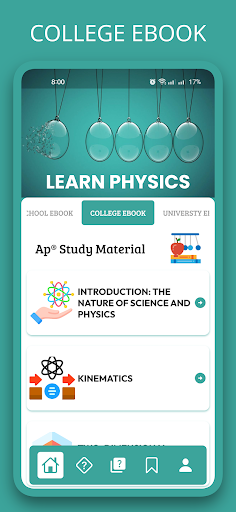 Screenshot of Learn Physics: Physics Mastery