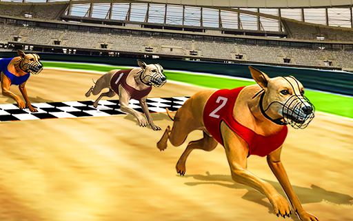 Dog real Racing  Derby Tournament simulator