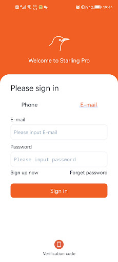 Android application Starling Pro screenshort