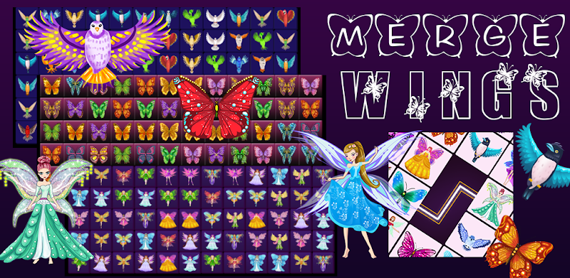 Merge Wings: Onet Puzzles