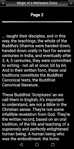The Magic of a Mahayana Sutra Screen 3