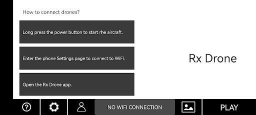 Android application RxDrone screenshort