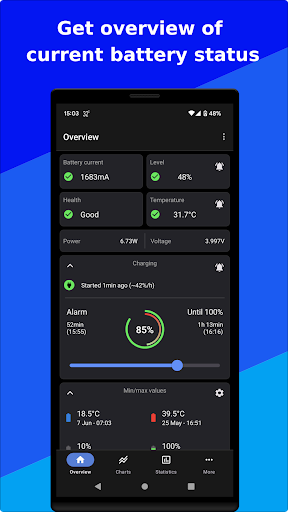 Android application Bamowi - Battery Temperature screenshort