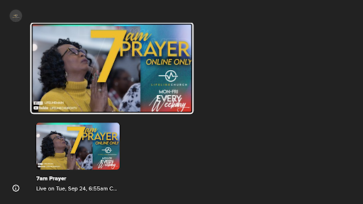 Screenshot of Lifeline Church