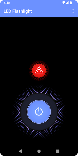Android application LED Flashlight - Strobe Light screenshort