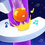 Cover Image of Download Jump Ball : EDM Helix Tiles!  APK