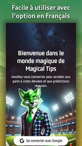 Aperçu de l'application