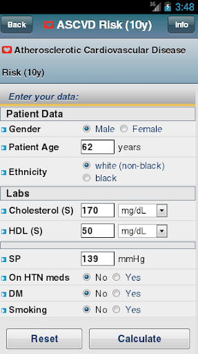 ASCVD Risk Screen 3