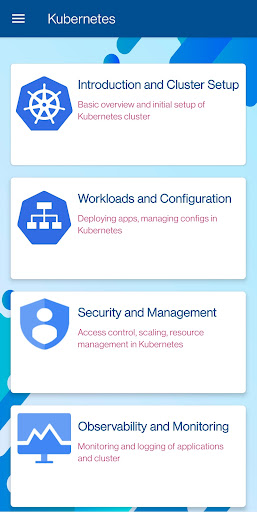 Android application Kubernetes Tutorial screenshort