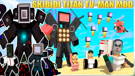 タイタンのテレビマン Mod Minecraft