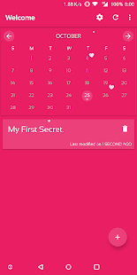 Secret Diary With Lock Screenshot
