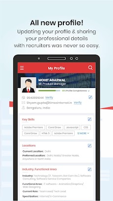 TimesJobs Job Search Appのおすすめ画像5