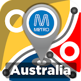 Australia Rail & Metro Maps icon