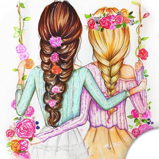 ? Stickers de Hermanas  Hermanas Stickers ?‍♀️