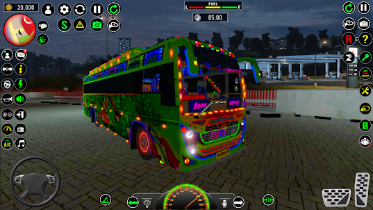 コーチ バス シミュレーター: バス 3D