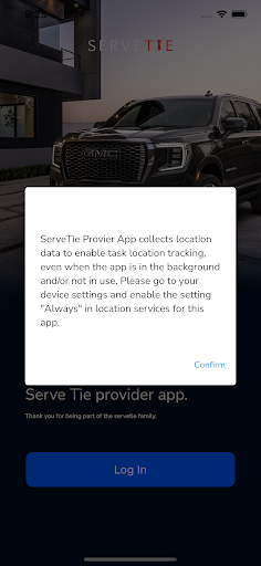 ServeTie Provider Screen 2