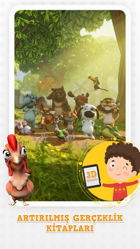 Android application 3D Kitaplar : AR Kitapları screenshort