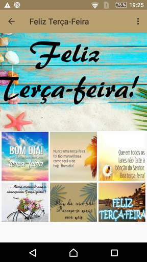 Android application TENHA TERÇA-FEIRA ESPLÊNDIDA screenshort