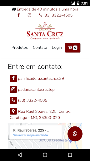Padaria Santa Cruz - Loji Screen 2