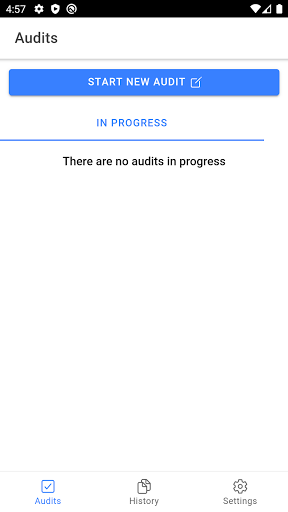 TickAudit : quality@work Screen 2