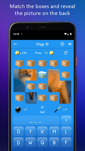 Android application MEBO - Picture Word Game screenshort