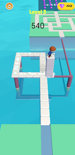 Android application Stacky Dash Maze screenshort