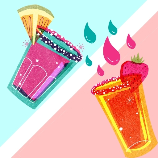 Recetas de cócteles y tragos logo
