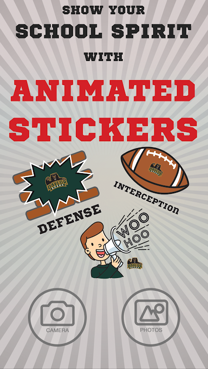 Baylor Bears Selfie Stickers A - 7.0.0 - (Android)