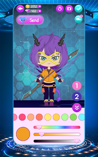 Cyberpunk Doll Dress Up Games Screen 3