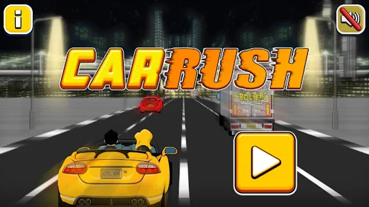 Car speed rush hour racing