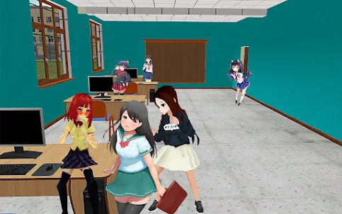 Anime High School Fighting Sim