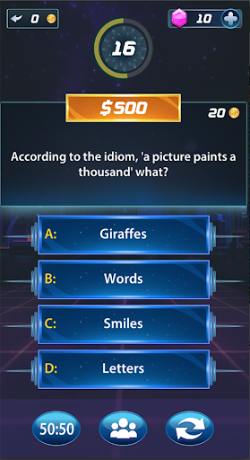 Millionaire Quiz Game 2021 Offline Game 1.10 screenshots 3
