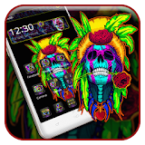 Music Skull Colorful Theme icon