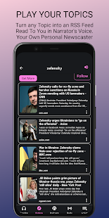 Newsly: News Voice Feed Reader