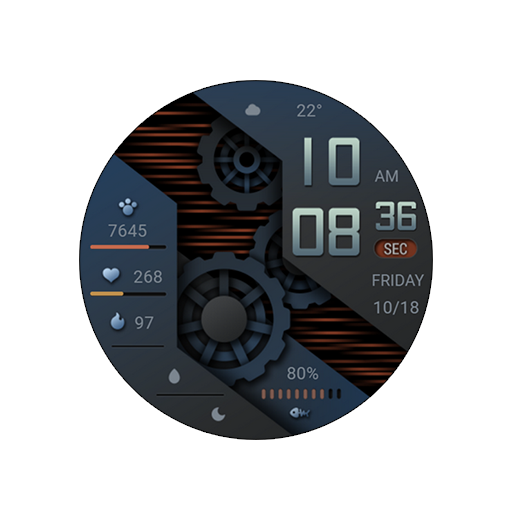 Flame Machinery For Wear OS