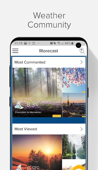 Weather & Radar - Morecast banner