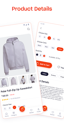 ShopKing - Customer App Screen 2