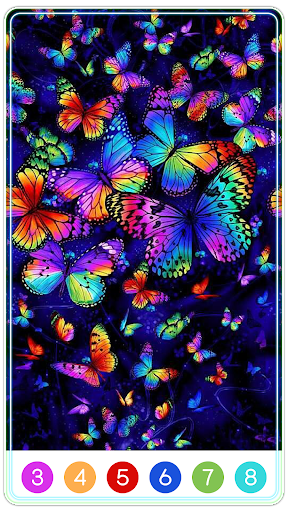 Pattern Art Color by Number screenshot