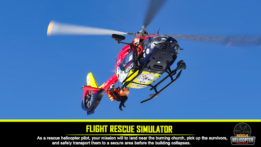 Rescue Helicopter Flying Game