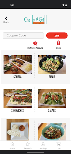 Screenshot of Chello Grill