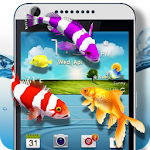 Cover Image of Download Fishes on Live Screen 2.4 APK
