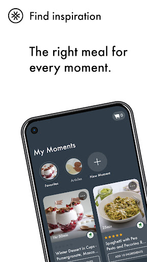 Android application V-Kitchen for cooking & guests screenshort