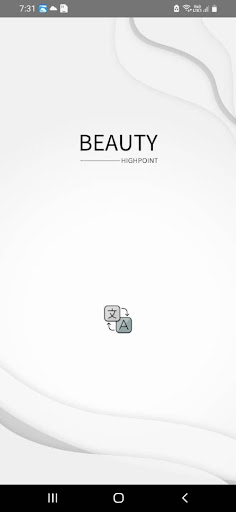 Android application Beauty High Point screenshort