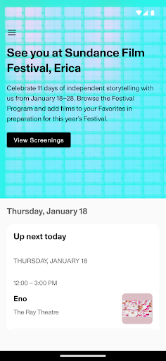 Sundance Film Festival 2024 Screen 2